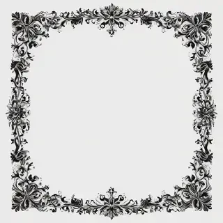 border clip art black and white
