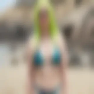 billie eilish in a bikini