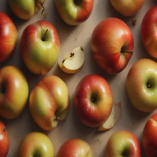 drawings of apples
