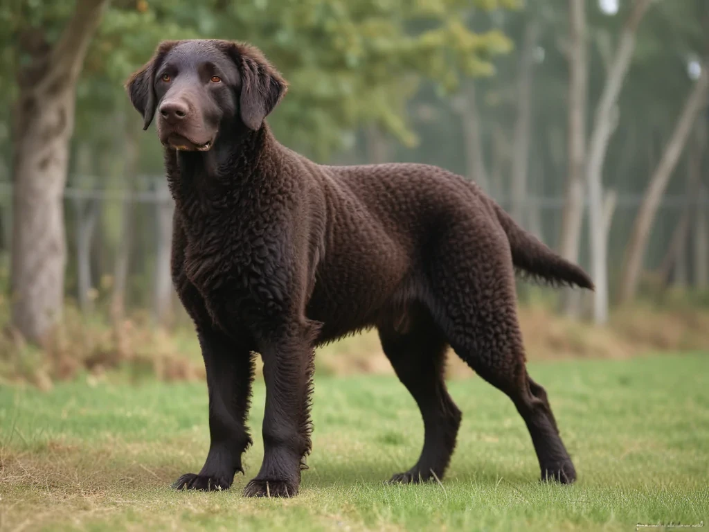 curly coated retriever