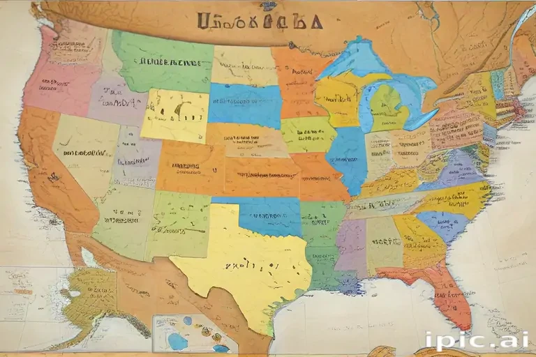 map of the usa