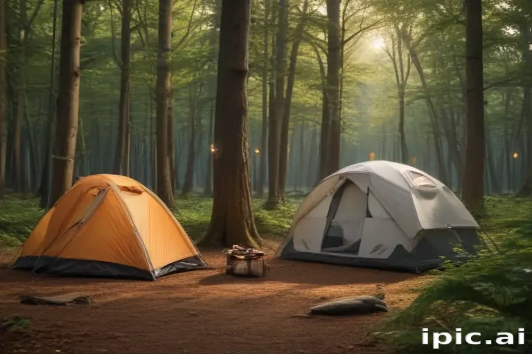 camping background