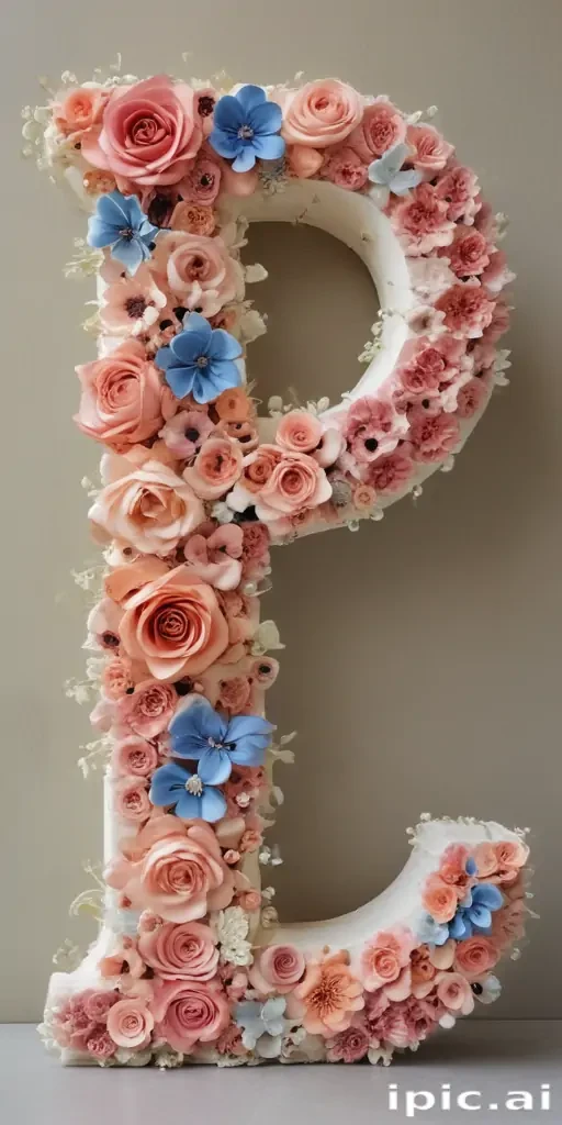 floral letters