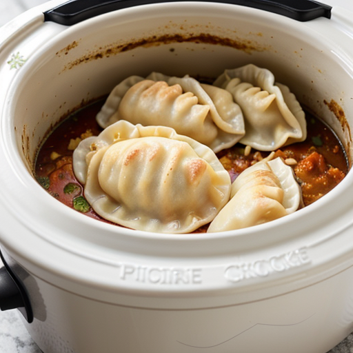 pierogi casserole in a crock pot