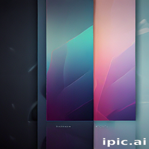 Abstract Digital Art Featuring Soft Colors and Geometric Shapes in Harmony