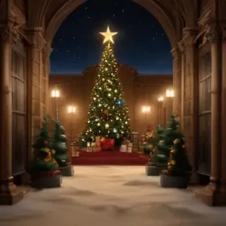 christmas story background