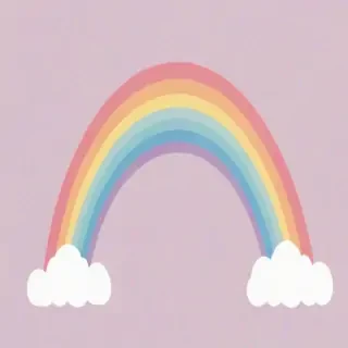 pastel rainbow png