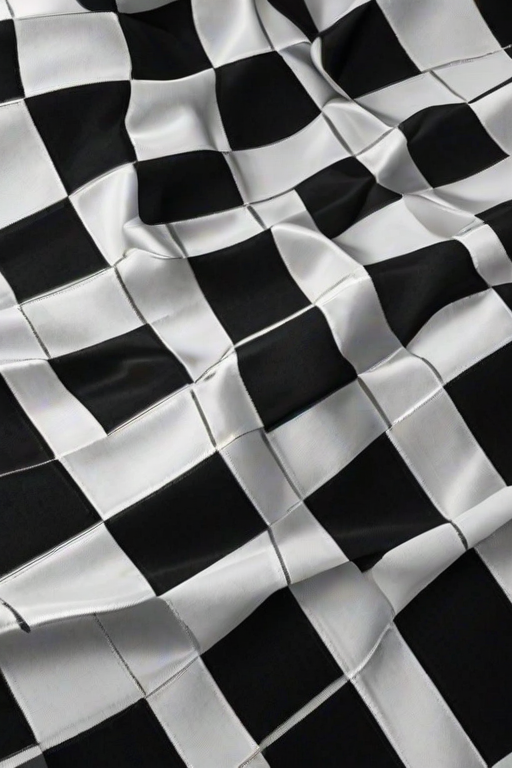 black and white checkered background