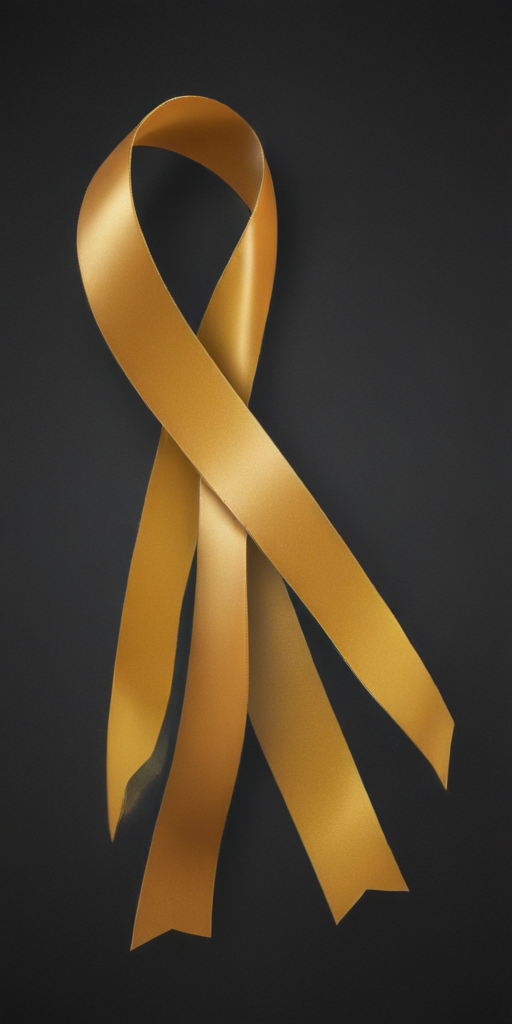Yellow Ribbon Symbolizing Hope, Support, and Awareness for Various Causes