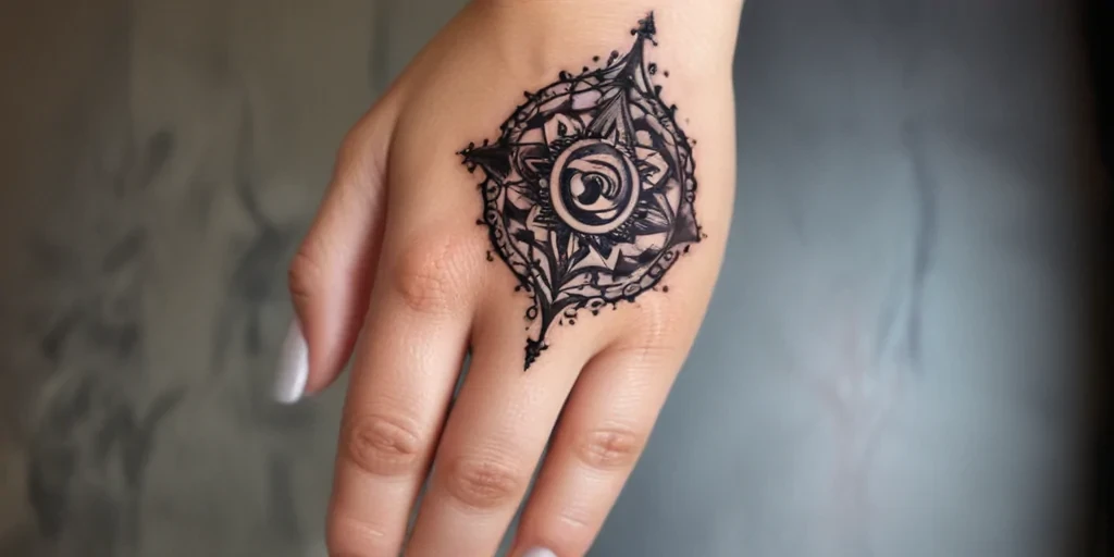 cute hand tattoos for black females