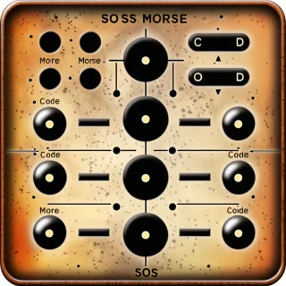 sos morse code
