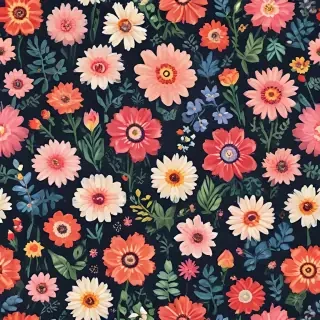 pixel flowers