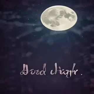 good night wallpaper