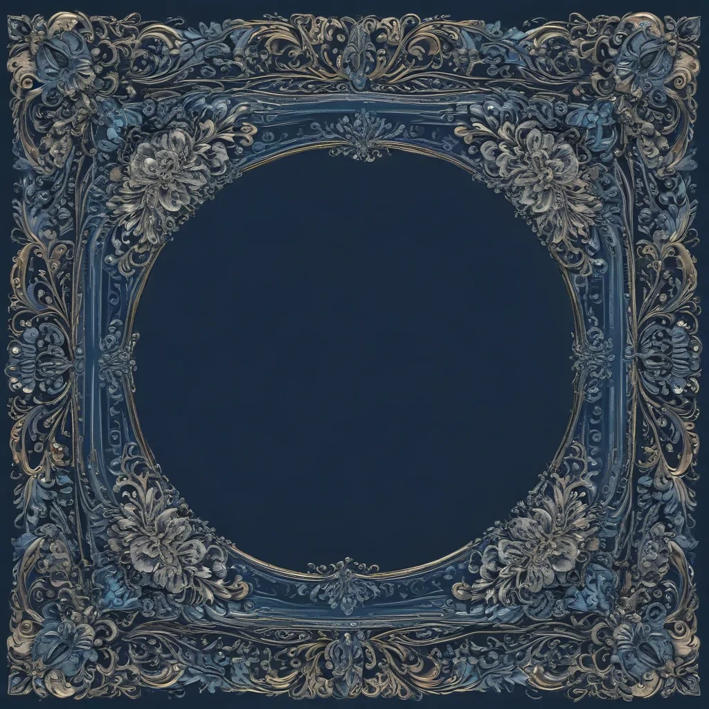 blue border png