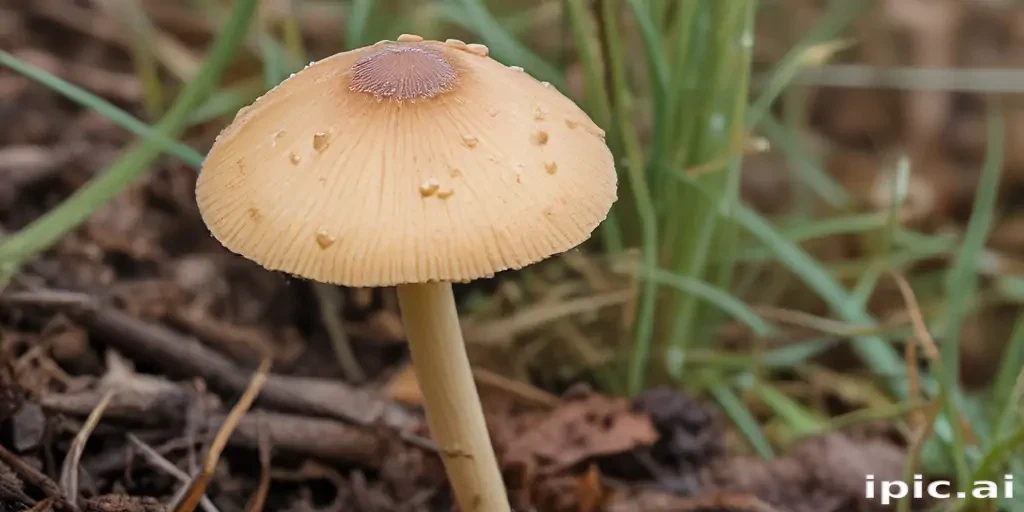 thin stemmed mushroom