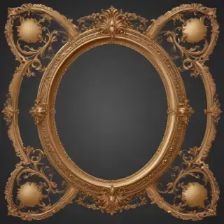 oval frame clipart