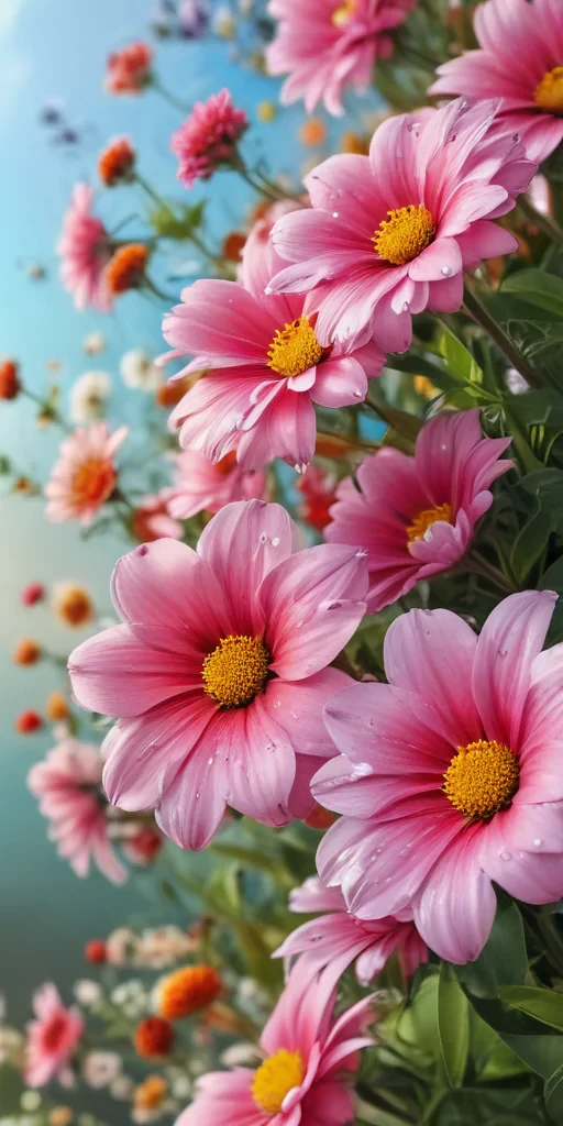 summer flowers wallpaper iphone