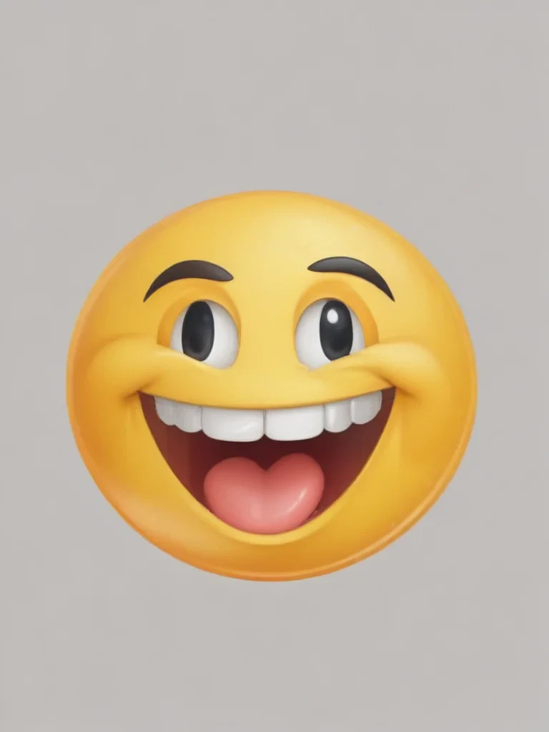 transparent laughing emoji