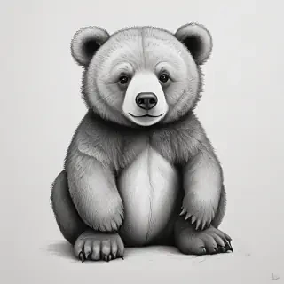 bear drawlings