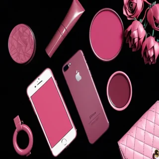 dark pink aesthetic