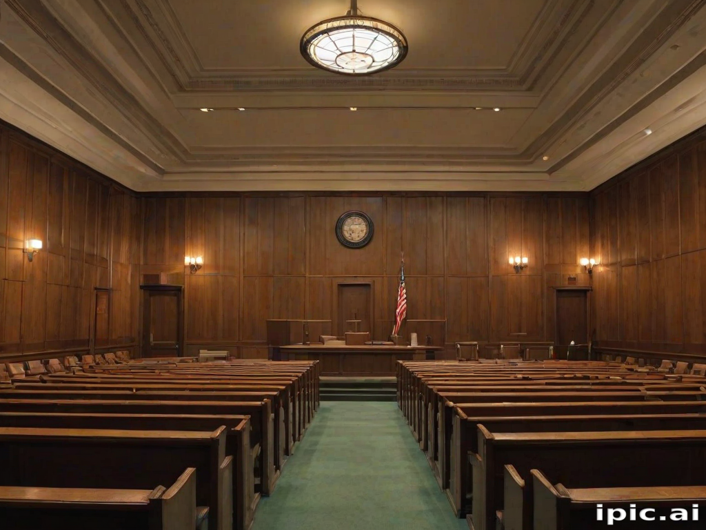 courtroom background