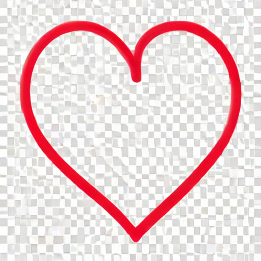 heart outline png