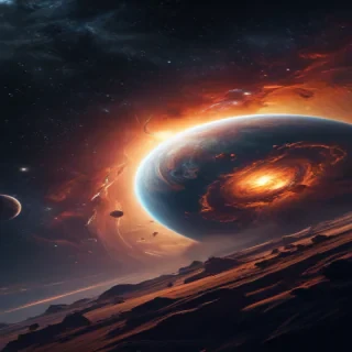 iphone wallpaper space
