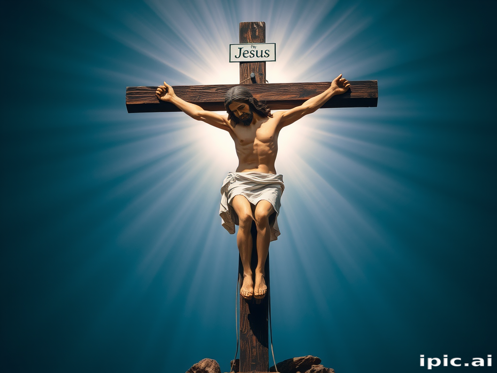 pic of jesus christ on cross