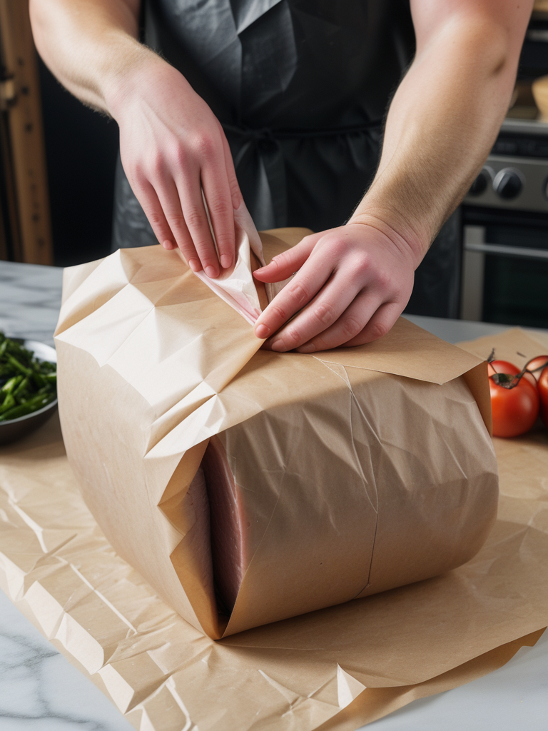 wrapping pork butt in butcher paper