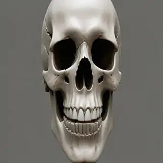 skull face png