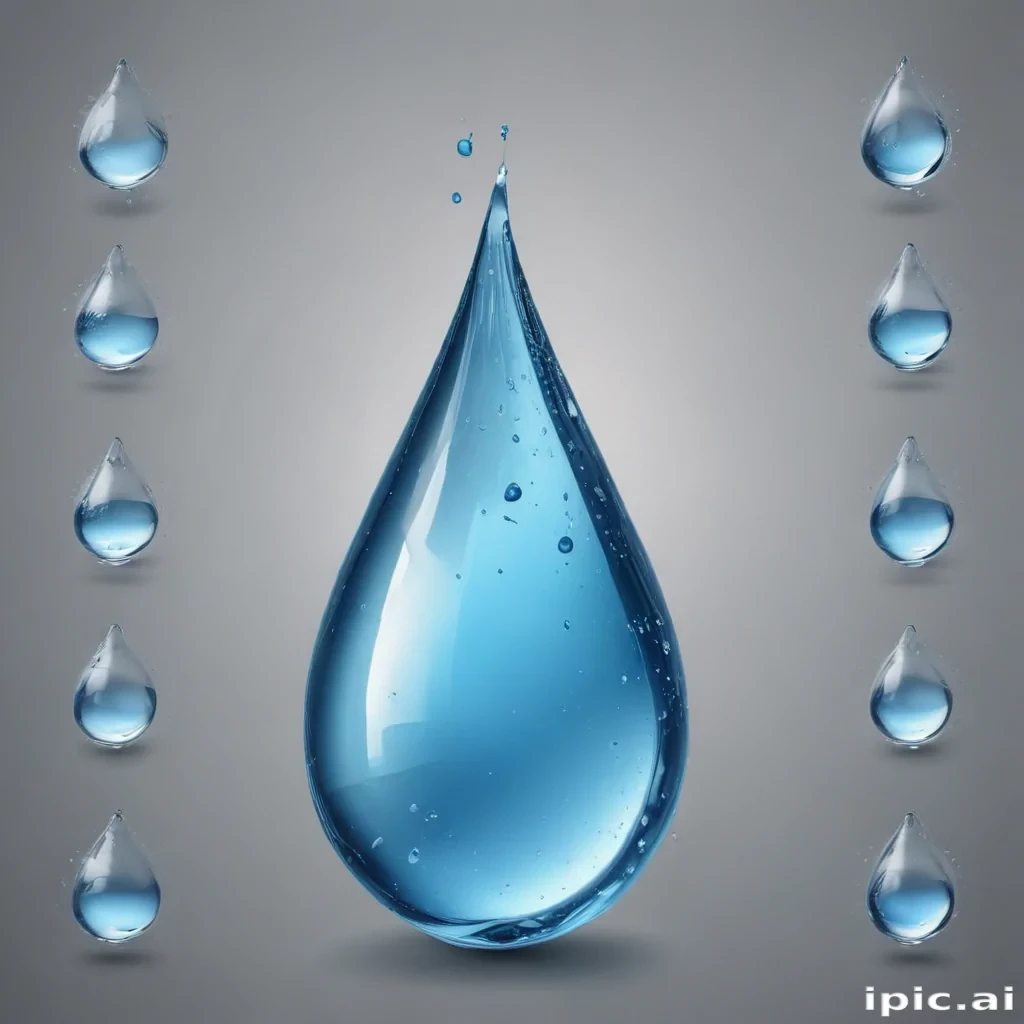 water droplet clip art