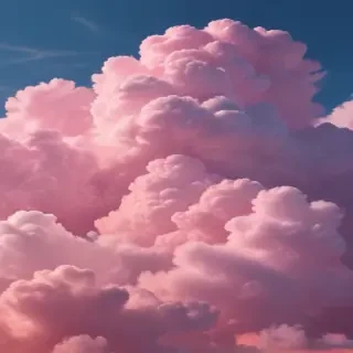 pink cloud wallpaper