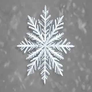 snowflake clipart with transparent background