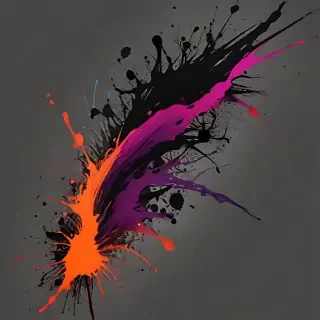 ink splatter png