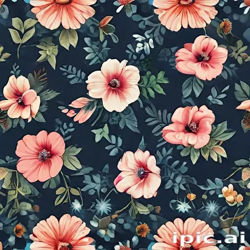 floral computer background