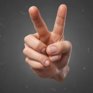 pointing finger png