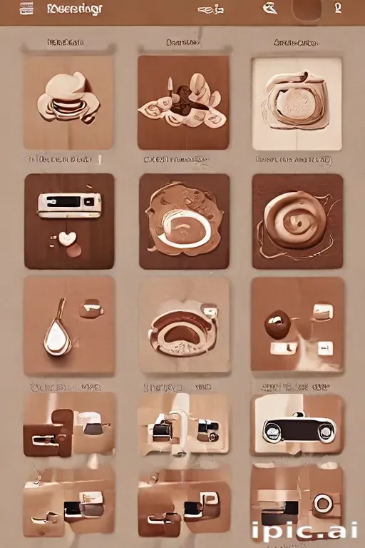 aesthetics brown instagram highlight icons