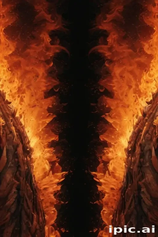fire clear background