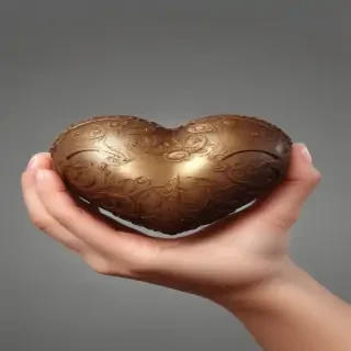 hand heart clipart