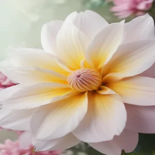 light flower background