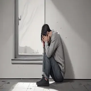 cartoon images of depression