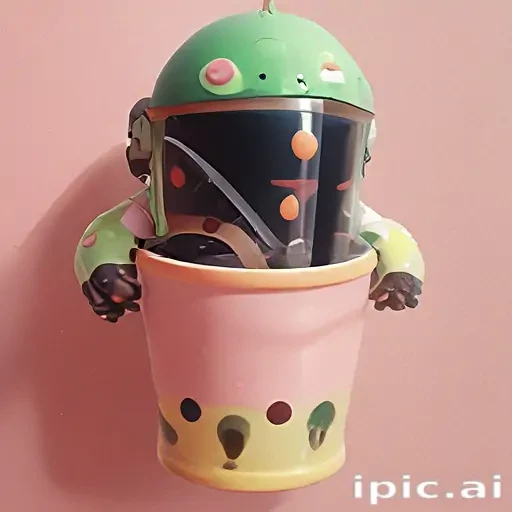 aesthetic cute boba wallpaper