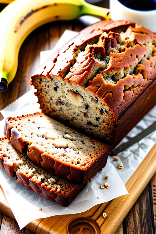 easy banana bread recipe without baking soda