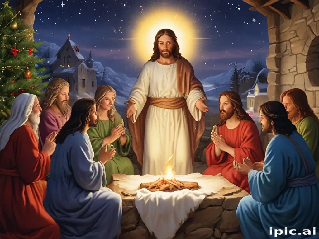 merry christmas images jesus