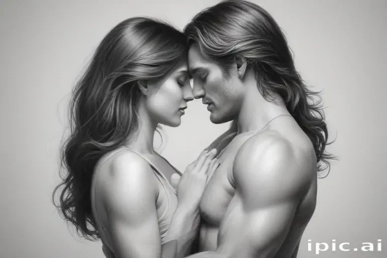 couples drawing poses