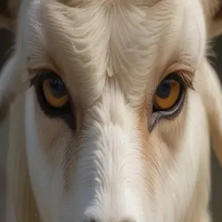 goat eyes