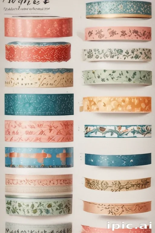 washi tape clipart