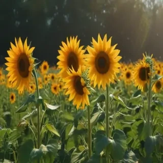 sunflowers aesthetic