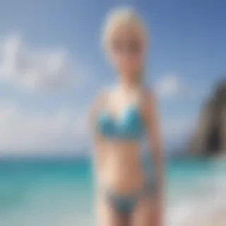 elsa in bikini