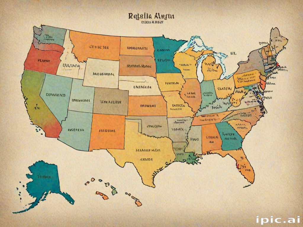states map